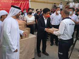 Chinese consulate, companies distribute Iftar meals